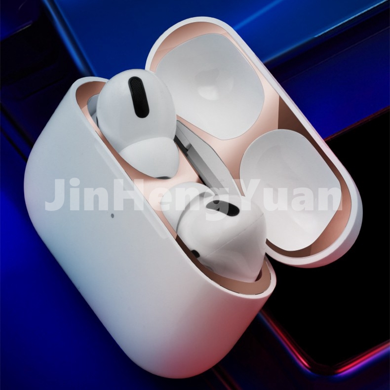 Airpods Pro Miếng dán chống bụi kim loại Apple AirPods 3 Miếng dán bên trong Bảo vệ Airpods3 Chống bụi Vỏ mỏng vừa vặn Phim bảo vệ