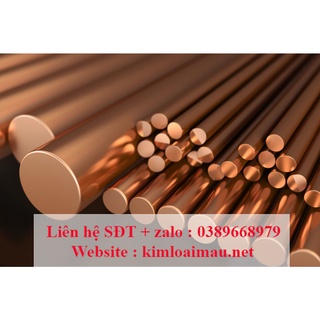 Đồng đỏ tròn đặc phi 6mm Dài 3m ( D6mm)