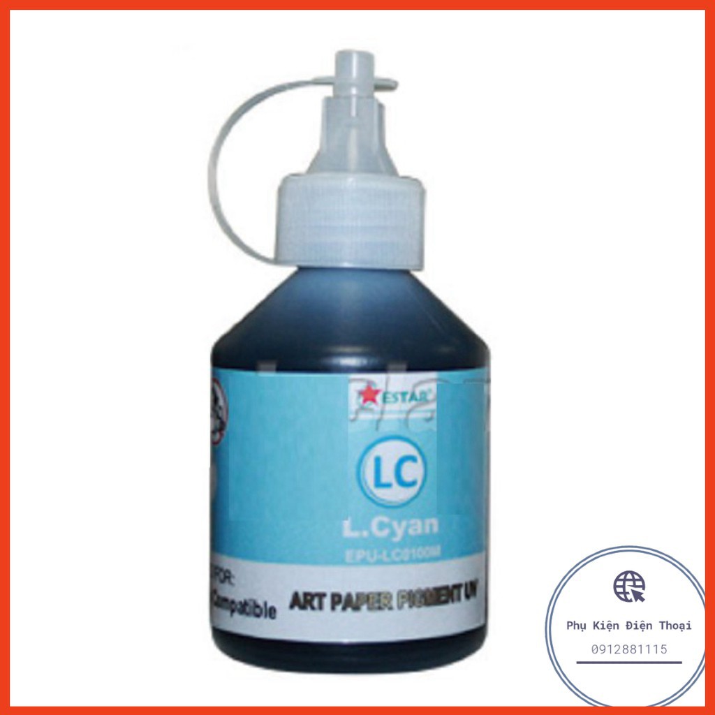 🍀  Mực Pigment UV Epson 6 màu-Mực dầu Epson  ⚡Phụ Kiện Máy Tính⚡️