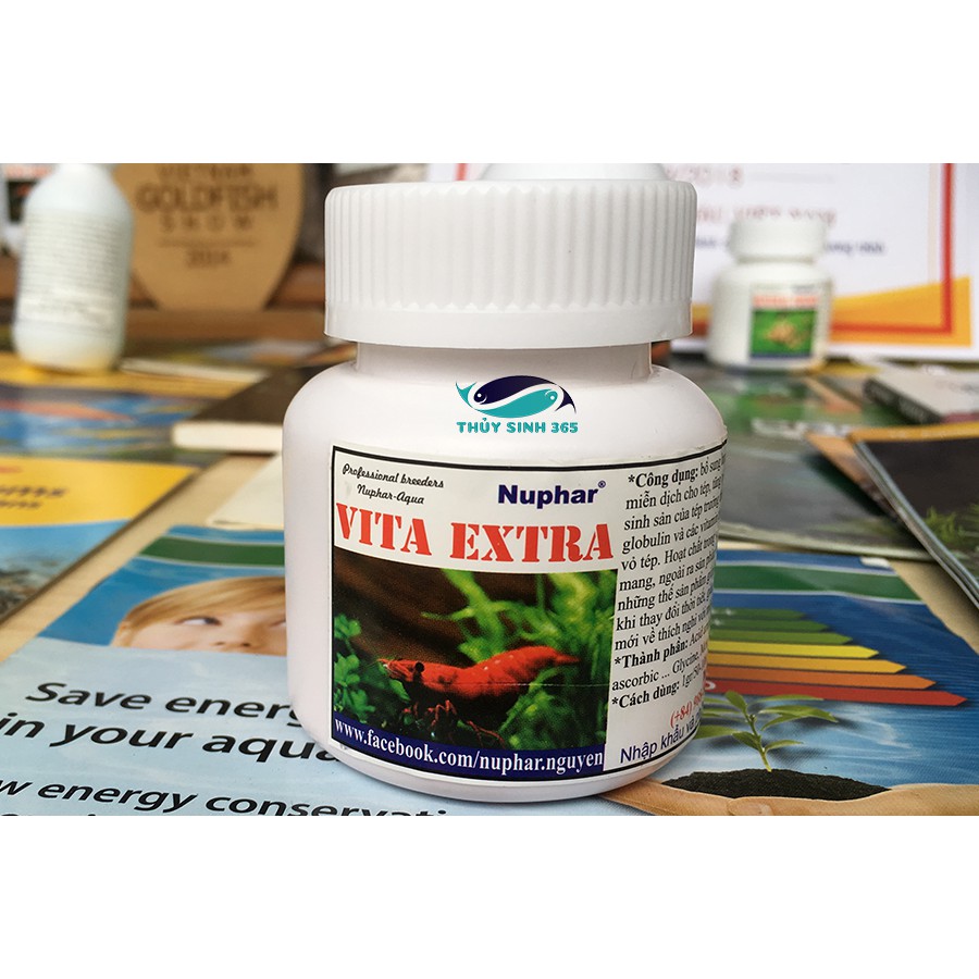 Nuphar Vita Extra Tăng cường vitamin cho cá và tép