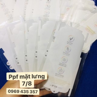 Miếng dán PPF mặt sau ip 7/8