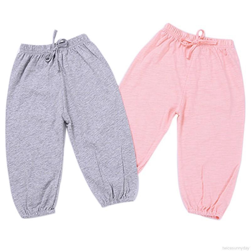 Quần ống rộng in họa tiết hoạt hình cho bé