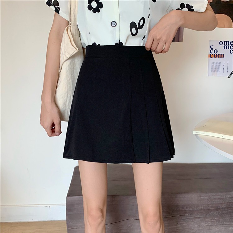 Váy Thời trang Lưng Cao Thiết Kế Xếp Ly Dạng Lệch Cá Tính Cho Nữ | BigBuy360 - bigbuy360.vn