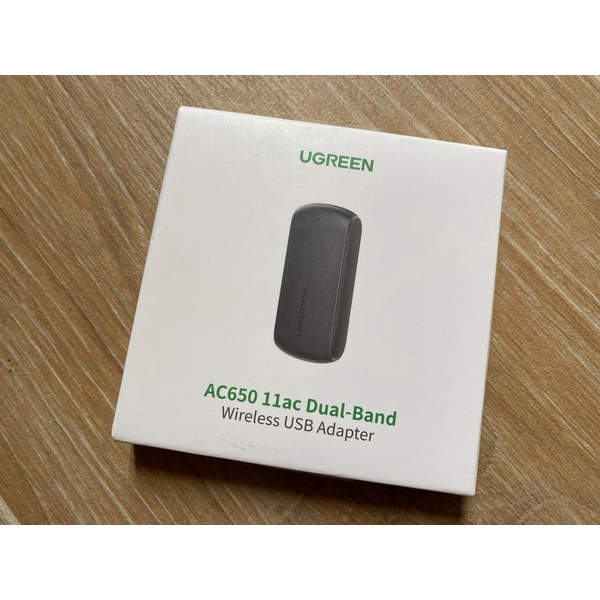 USB Wifi Ugreen 20204 Băng tần kép 5G &amp; 2.4G - Cao Cấp Chính Hãng CM448