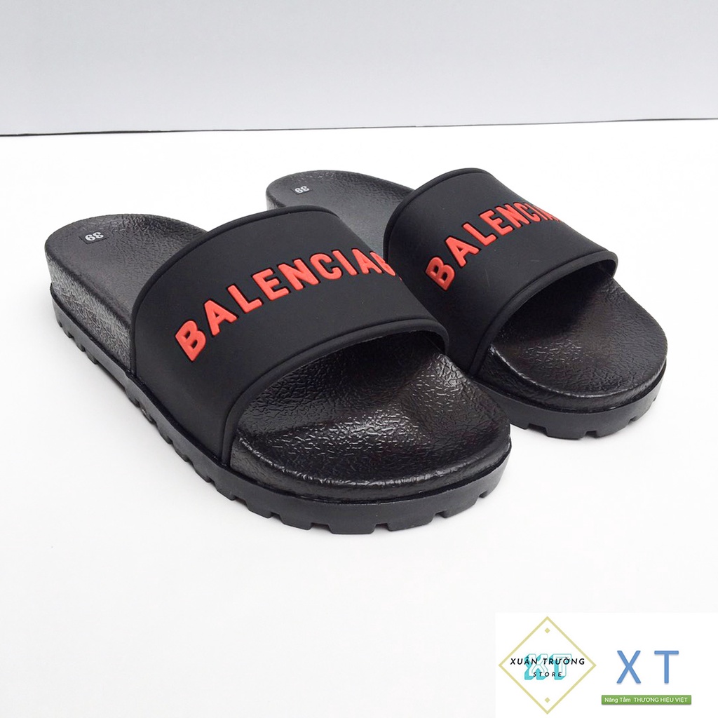 Dép Balenciaga Loại 1 Đế Cứng Nam Nữ Màu Trắng Hồng Full Box - Dép Balanciaga VIP [H74 LUCKY SHOES VN]