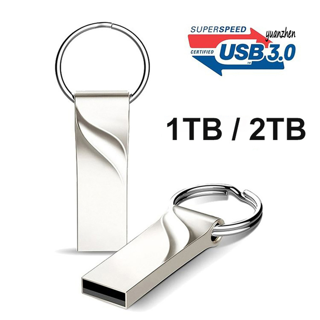 Usb 3.0 Dung Lượng 1 / 2tb Bằng Kim Loại Có Móc Khóa | BigBuy360 - bigbuy360.vn