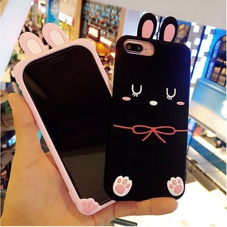 Ốp lưng điện thoại iphone, mẫu thỏ cute Maxtini