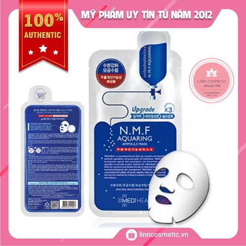 Mặt nạ Mediheal NMF AQUARING AMPOULE MASK UPGRADE X3 [Chính hãng]