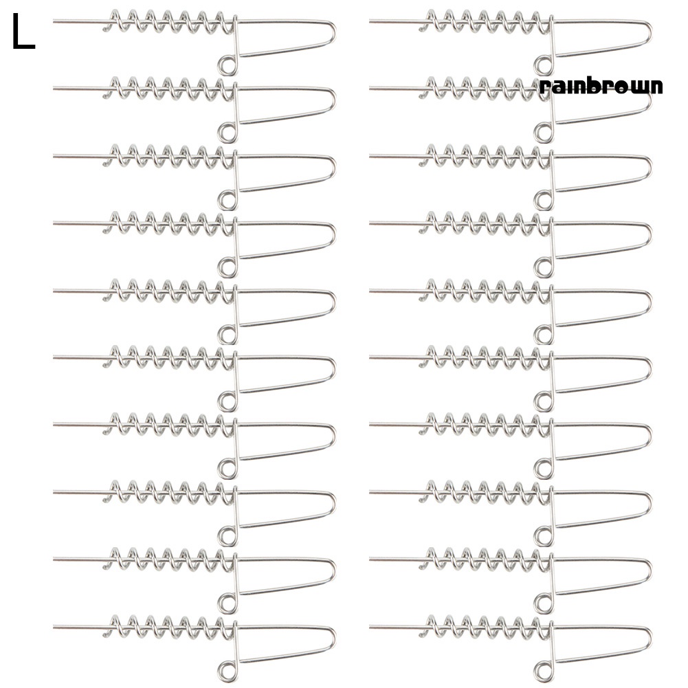 Set 20 Ghim Gắn Mồi Câu Cá Mềm Mại Tiện Dụng