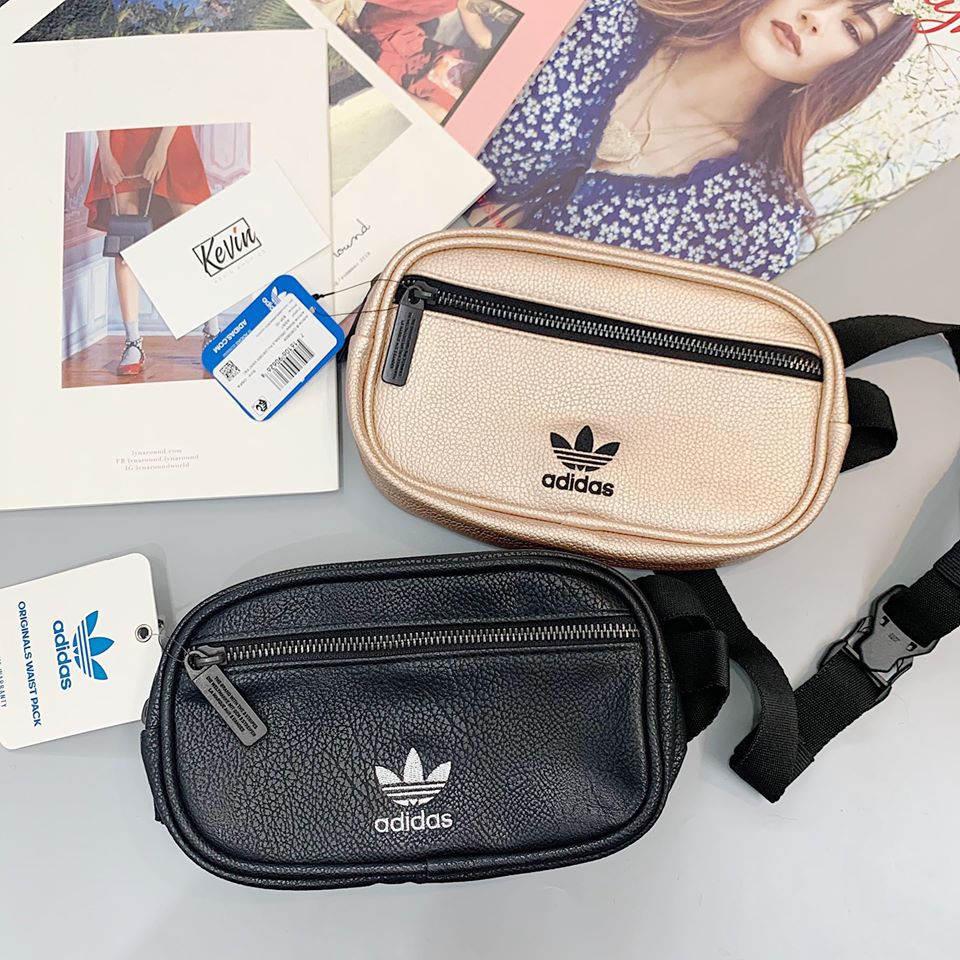 Túi đeo nam/nữ ADIDAS FAUX LEATHER WAIST PACK hàng hiệu xách tay