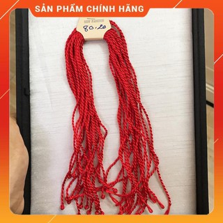 *HOT - Dây đeo cổ may mắn bằng vải màu đỏ màu đen