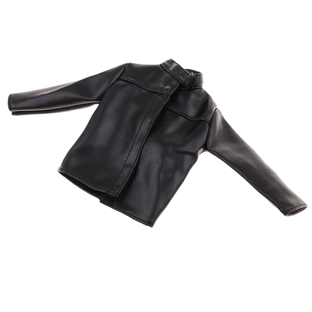 1/6 Scale PU Leather Male Jacket for 12 inch Action Figures Doll Accessories