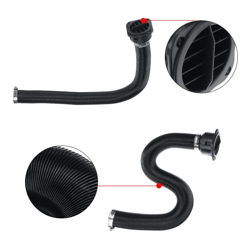 Ống Dẫn Khí Nóng 42mm Kèm Đầu Nối Ống Dẫn Cho Xe Hơi