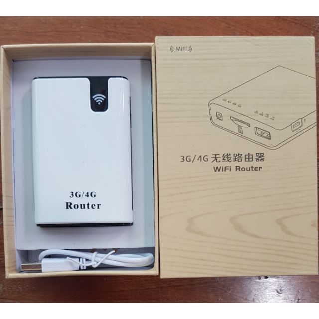 Bộ phát Wifi MiFi7 tích hợp pin dự phòng 7800mAh