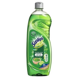 Nước Rửa Chén Khử Mùi Tanh Sunlight Matcha Trà Nhật Mới (750g / Chai)