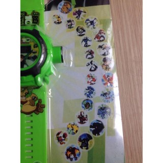 Đồ chơi đồng hồ Ben 10 phản chiếu 24 hình độc đáo