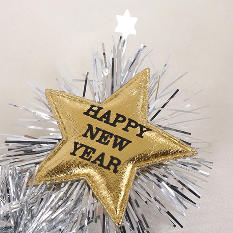 Băng Đô Cài Tóc Đính Kim Tuyến Lấp Lánh Dễ Thương Cho Bé Gái