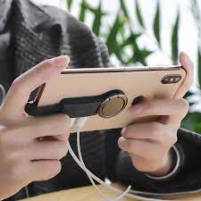 Jack chuyển đổi hoco ls22 2 cổng lightning vừa sạc vừa chơi game cho iphone - hỗ trợ mic có giá đỡ xem phim - vienthongh