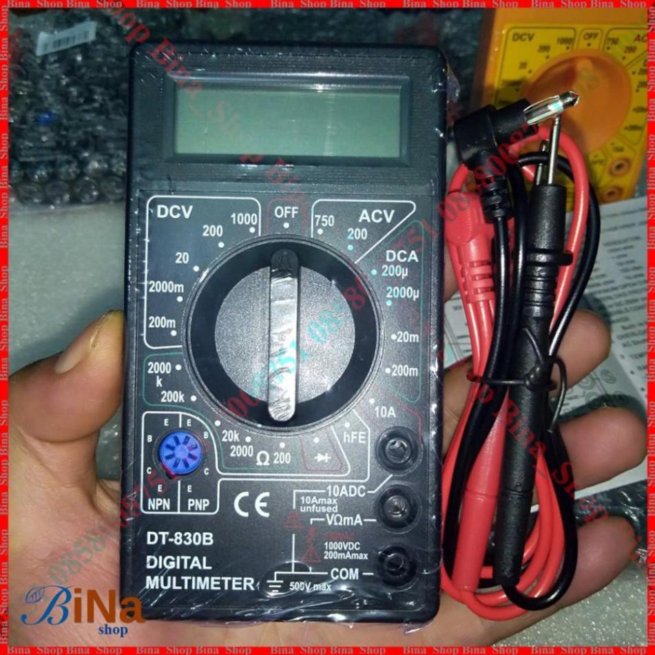 🏅🏅  Đồng Hồ Vạn Năng Bỏ Túi DT-830-B Đã Có Pin 9V