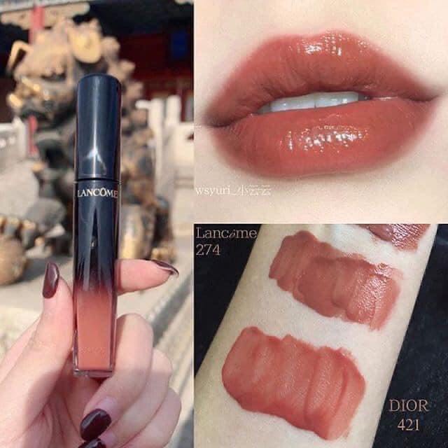 Son Lancome L’absolu Lacquer - Tone 274 Beige Sensation ( Fullbox 8ml)