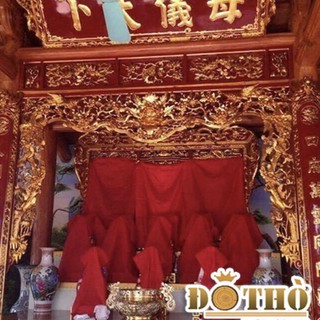 sỉ vải phi đỏ vàng may đồ lễ (chỉ bán từ 10mét).