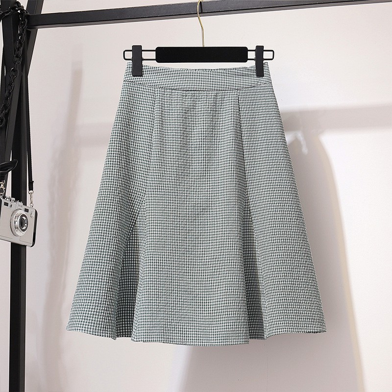 Áo ren kiểu CAO CẤP kết hợp chân váy sọc lạ mắt