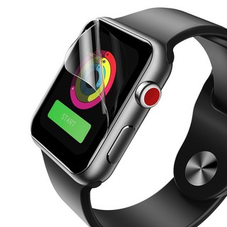 Bộ 2 miếng dán màn hình silicon chống trầy cho Apple Watch 44mm hiệu Rock Hydrogel - Hàng chính hãng