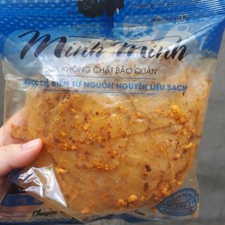 Bánh tráng muối nhuyễn phơi sương