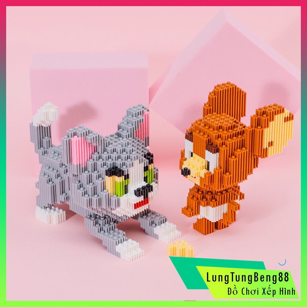 Xếp Hình đồ chơi lắp ráp mô hình cao cấp,Có Sẵn-50 Mẫu