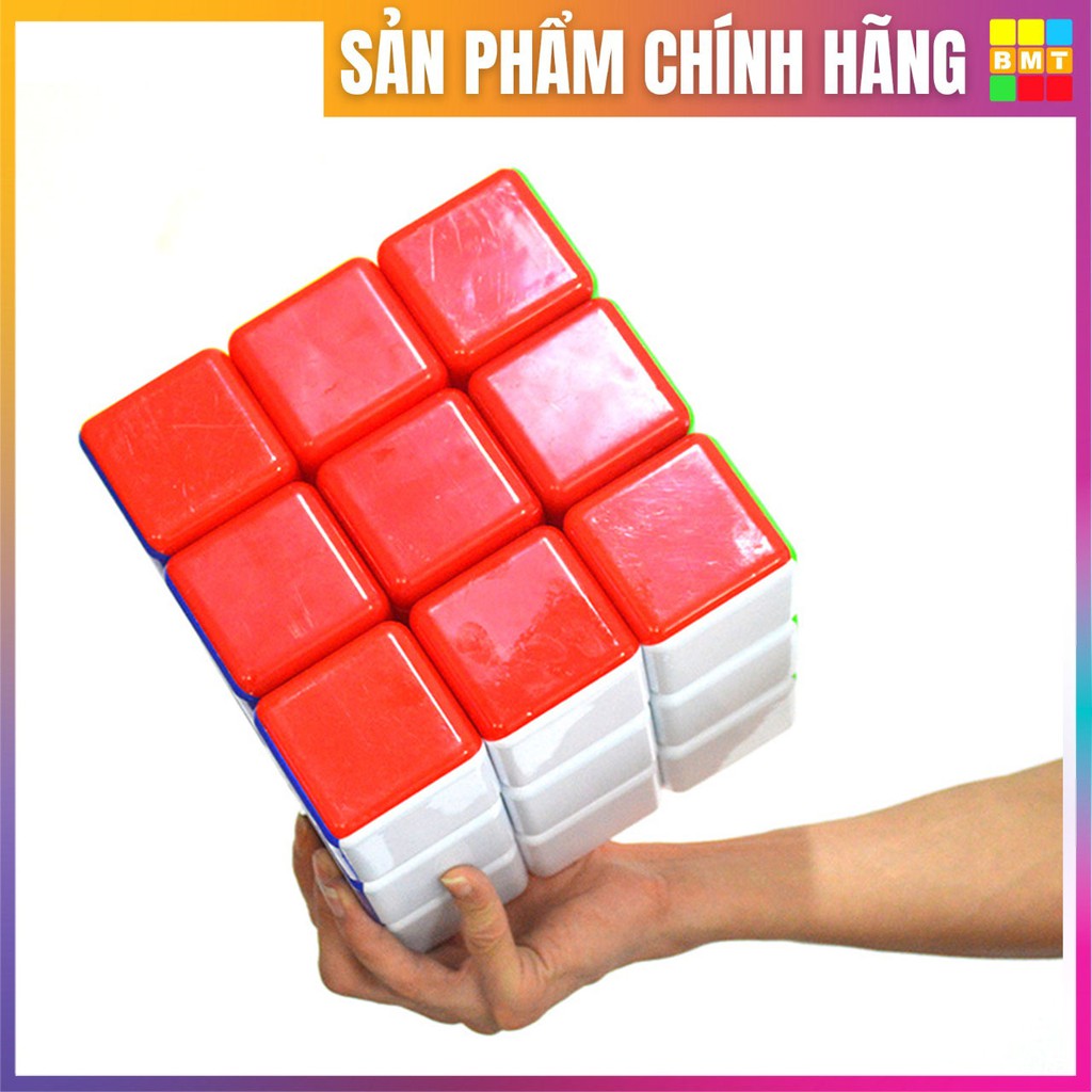 Rubik 3x3 Khổng Lồ HESHU SUPER BIG CUBE 18cm, Rubik biến thể, RUBIK BMT, đồ chơi thông minh cho bé