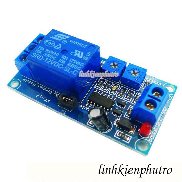 Mạch Tạo Trễ Đóng Ngắt Relay Theo Chu Kỳ