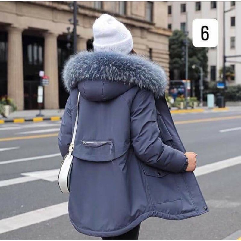 Áo phao lót lông hàng QC