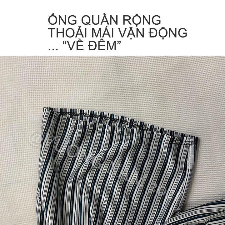 Quần đùi nam mặc nhà ngủ ống rộng cotton đẹp chống nhăn FF39A
