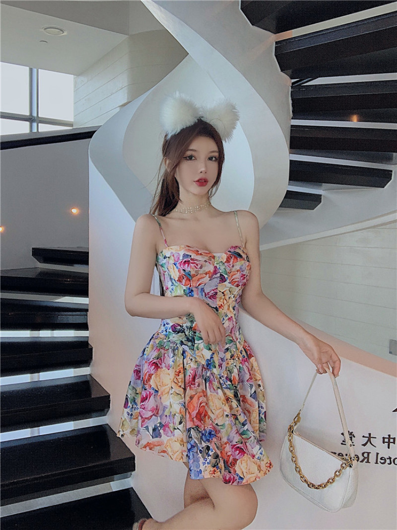 [ Mã FAGREEN1505 giảm 10% tối đa 30K đơn 99K] Đầm Voan Hai Dây Xinh Xắn Dành Cho Nữ | BigBuy360 - bigbuy360.vn