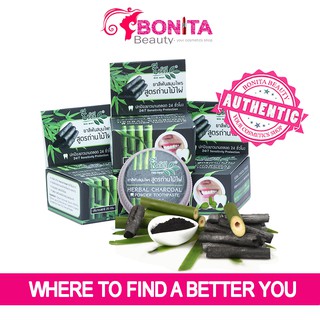 Bột Trắng Răng Than Tre Hoạt Tính Herbal Charcoal Thái Lan