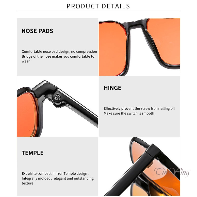 GETNOIVAS Kính Mát Phân Cực Gọng Lớn Trọng Lượng Nhẹ Bảo Vệ Khỏi Ánh Nắng Mặt Trời Đặc Biệt Cho Nam Và Nữ