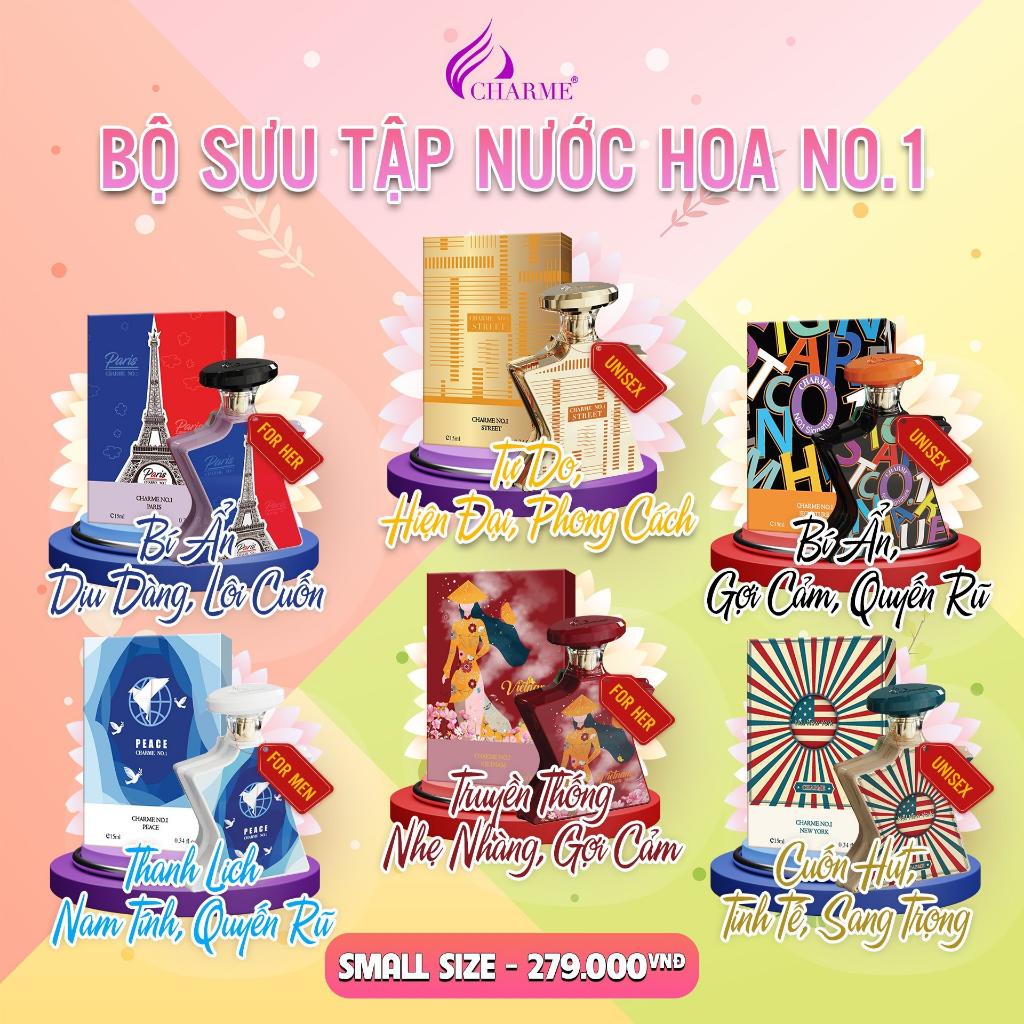 Nước hoa mini dạng xịt 10ml No.1 - 6 phân loại - Cam kết chính hãng