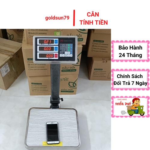 cân tính tiền điện tử cân bàn 60kg bàn phím tiếng việt ( bảo hành 24 tháng )