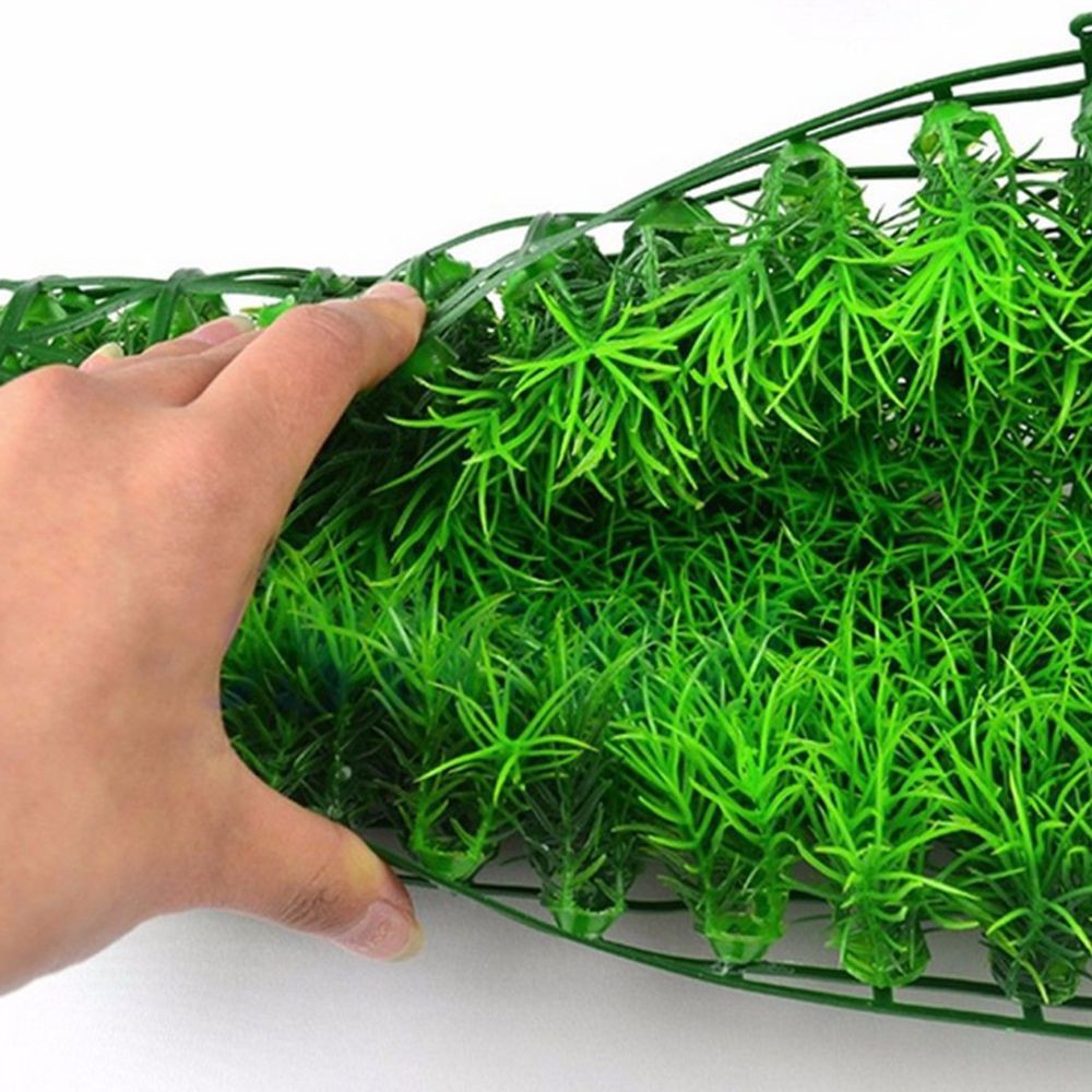 thảm cỏ nhân tạo trang trí bể cá