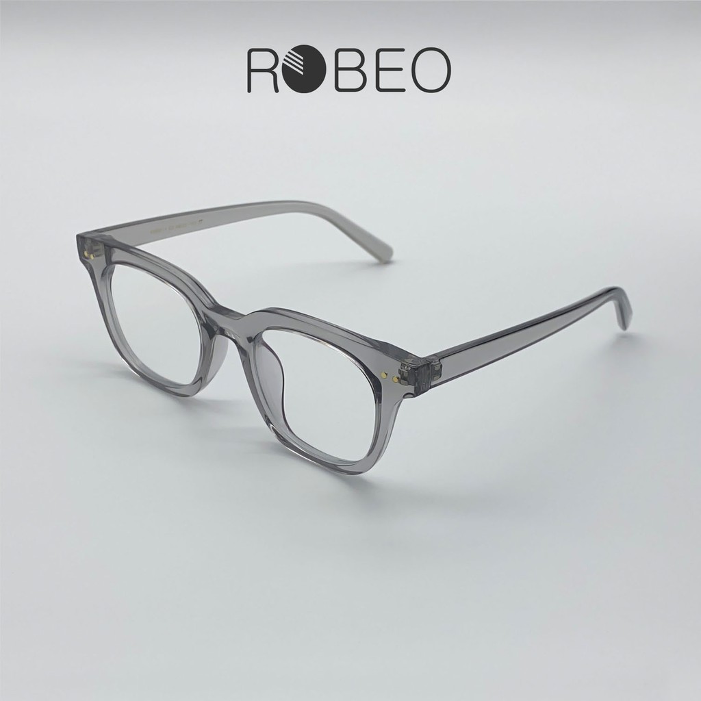 Gọng kính cận ROBEO GM, gọng vuông mắt chống ánh sáng xanh - Fullbox