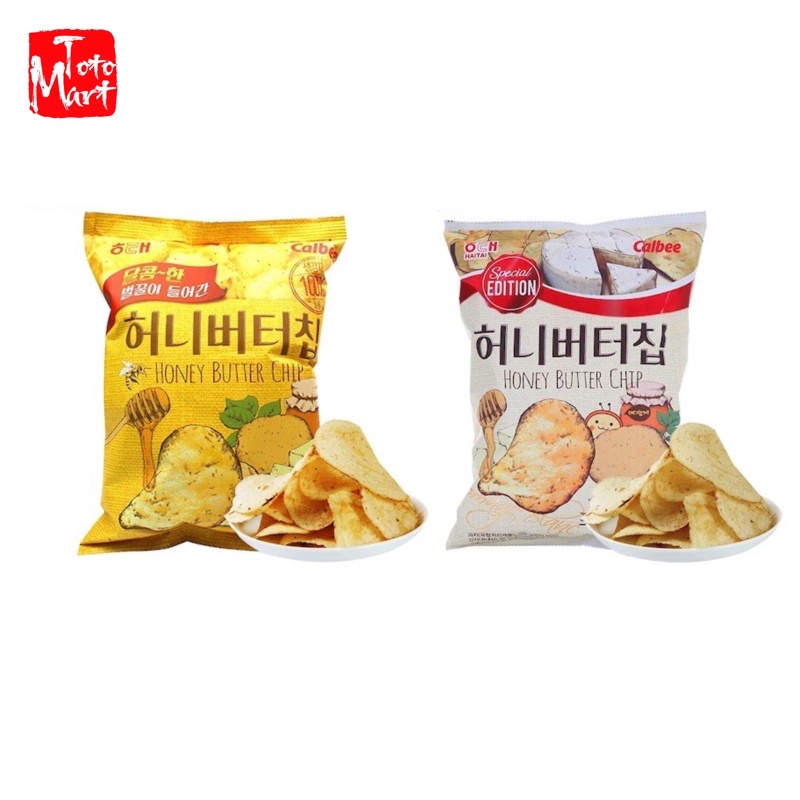 Snack khoai tây mật ong Haitai (60g)