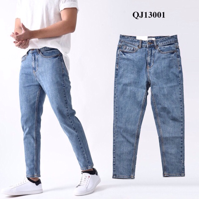 QUẦN JEAN NAM-(XANH NHẠT)-ROUTINE-MỚI NHẤT-2019