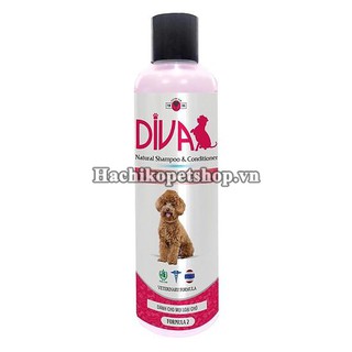 SỮA TẮM DIVA 2 (CHAI HỒNG) DÀNH CHO MỌI LOẠI CHÓ
