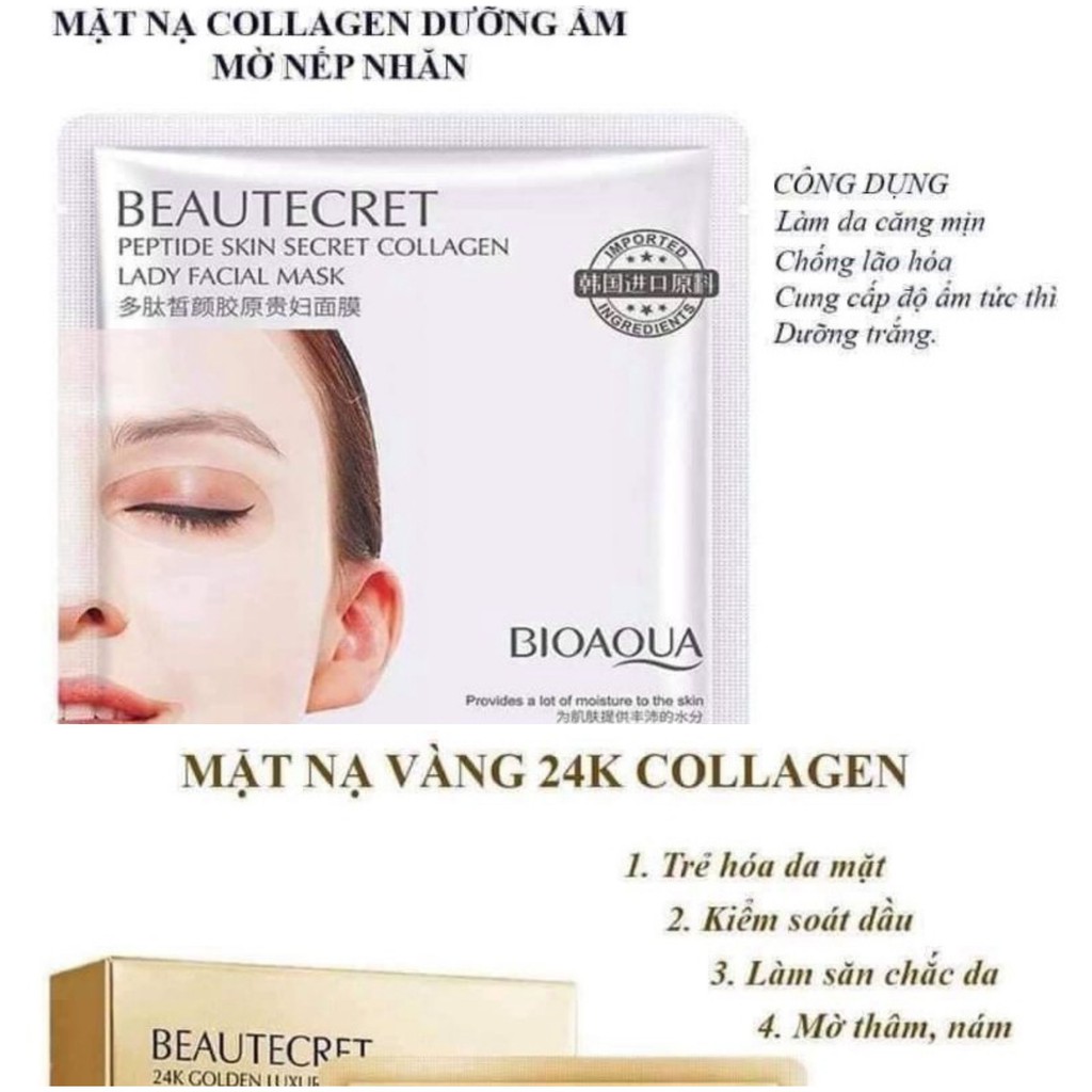 Mặt nạ thạch collagen cấp nước giúp da căng bóng mịn màng mask nội địa trung