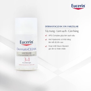 Nước tẩy trang 3 trong 1 Eucerin 200ml