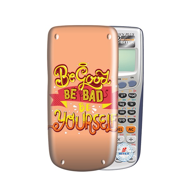 Nắp/ Ốp máy tính Casio/Vinacal Cute Slogan 024
