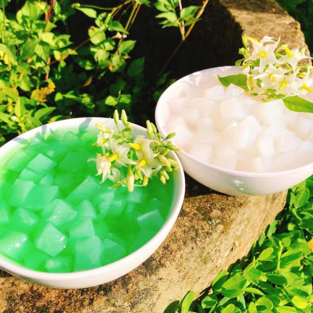 Combo thach dừa thô