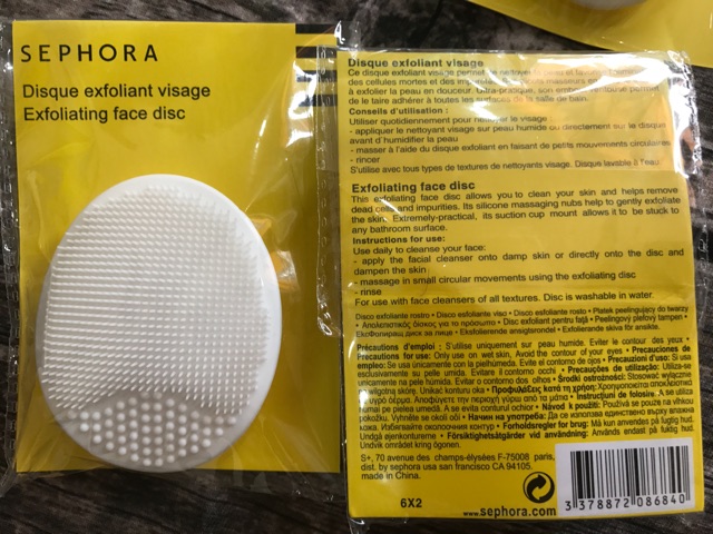 Miếng rửa mặt Sephora pad