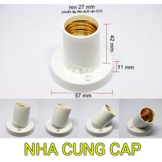 [COMBO 2 ]  Đuôi đèn ngồi xoay đa năng E27 (chỉnh được)