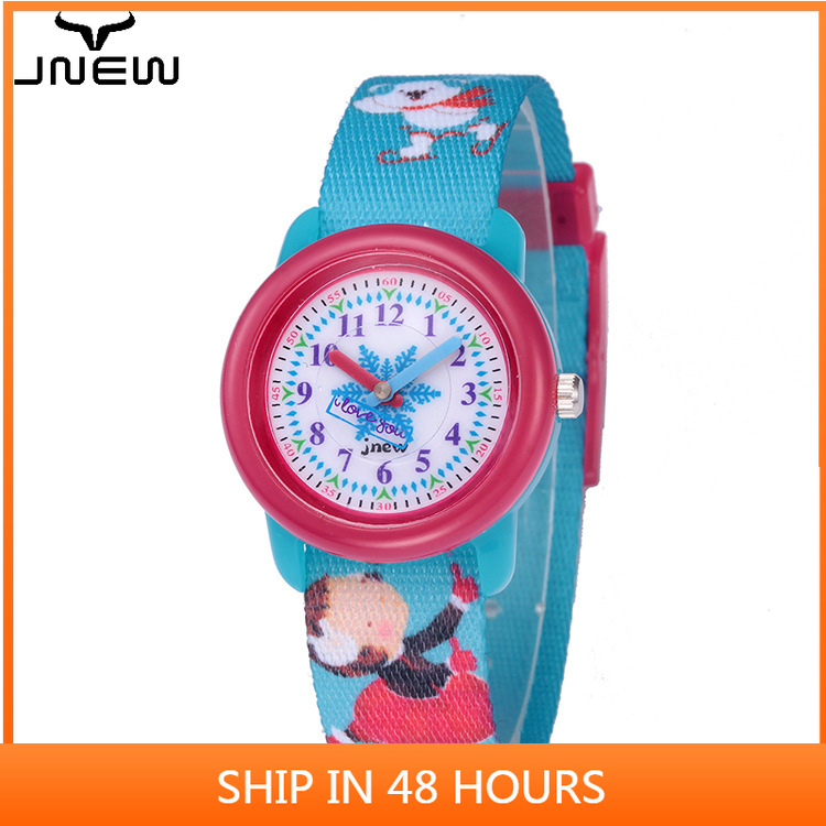 Đồng Hồ Đeo Tay Hoạt Hình Chống Nước Dễ Thương Cho Bé Gái